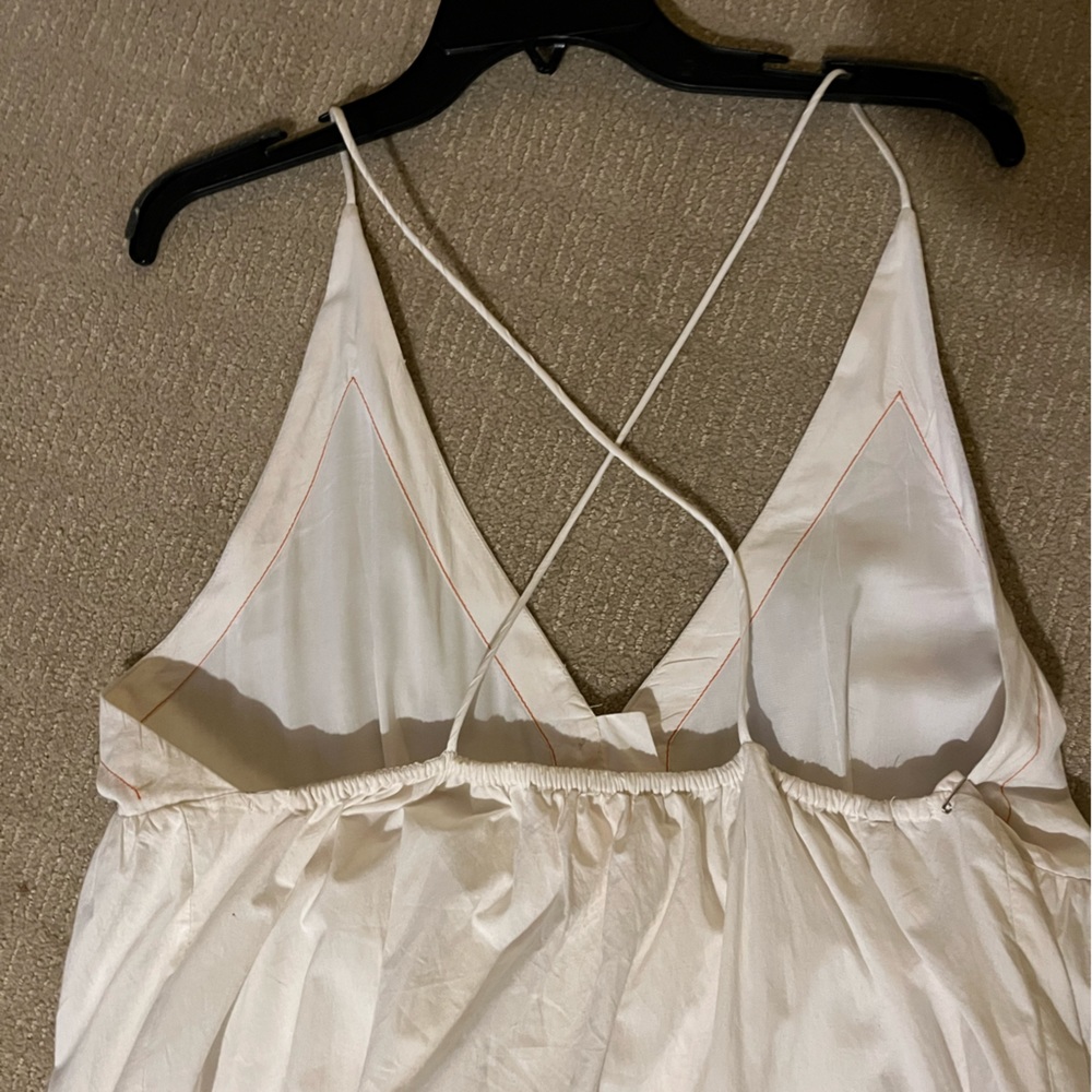 Anthropologie Maeve Deep V-Neck Dress - Picture 8 of 12